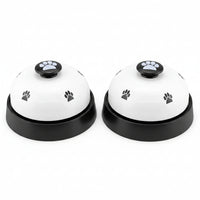White pet signal bell set for regular indoor use