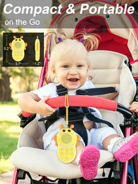 Detailed product view of a small electronic background audio device