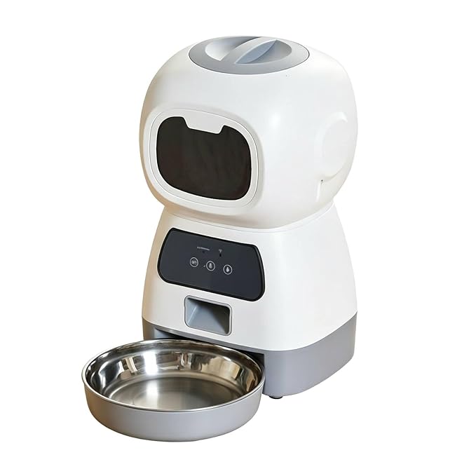 WiFi Smart Pet Feeder with Automatic Food Dispensing