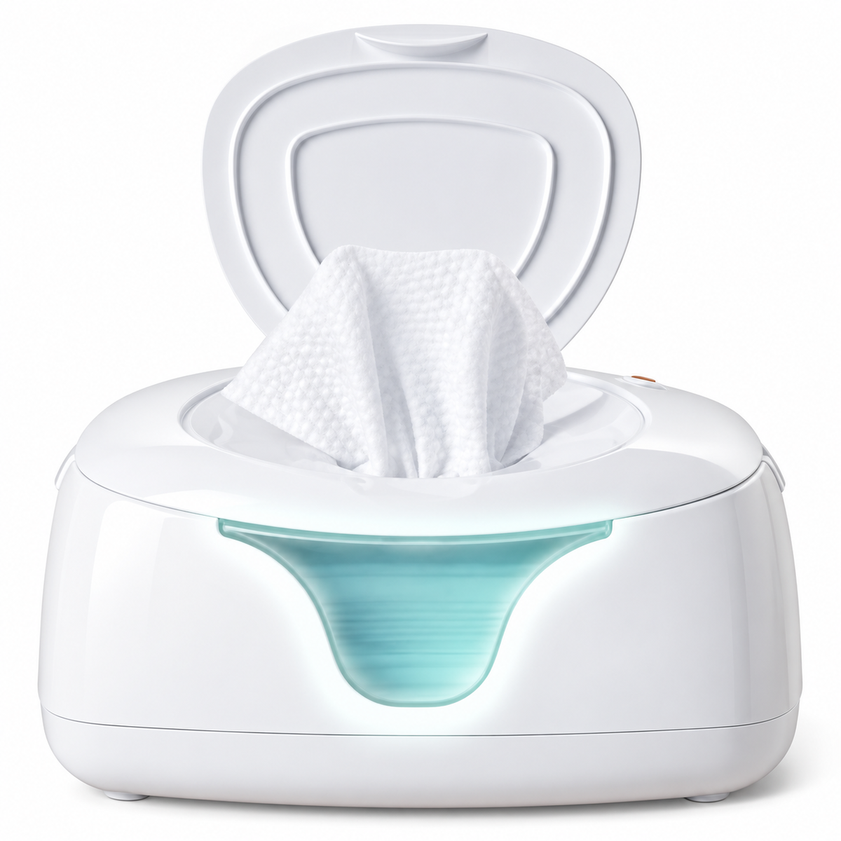 Wipe Warmer with easy-dispense lid for convenient baby diaper changes