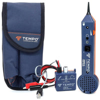 Wire tracer tone generator and probe kit for cable testing
