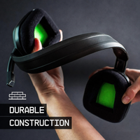 Wired headset with boom mic for voice chat use