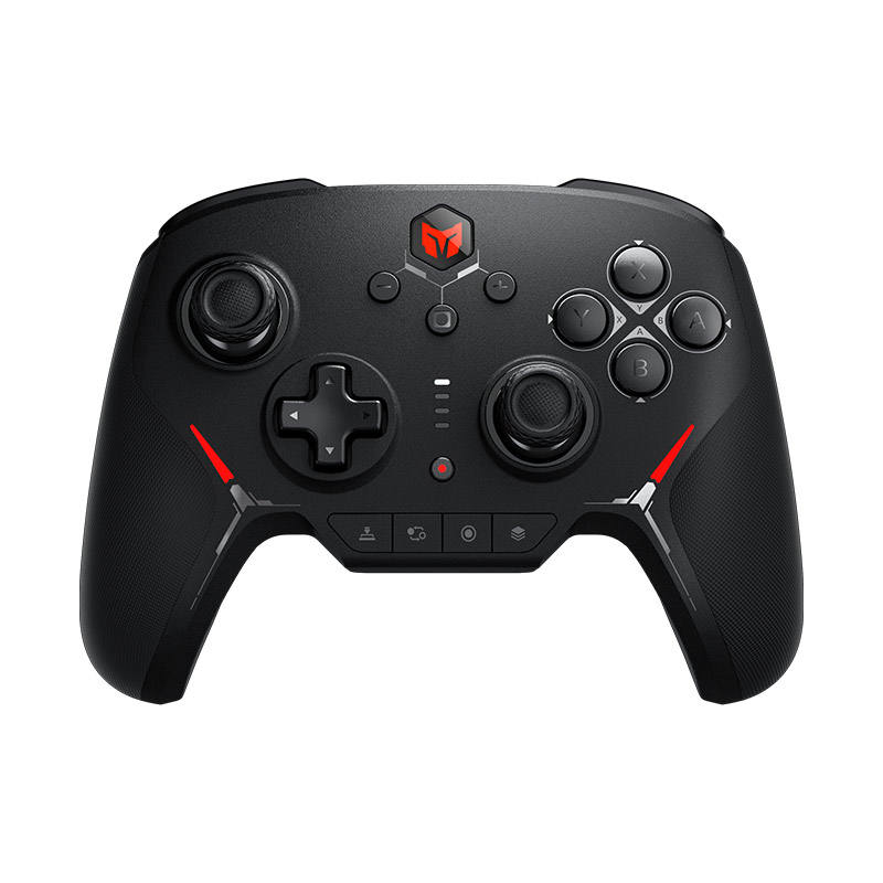 Wireless Bluetooth game controller in black color