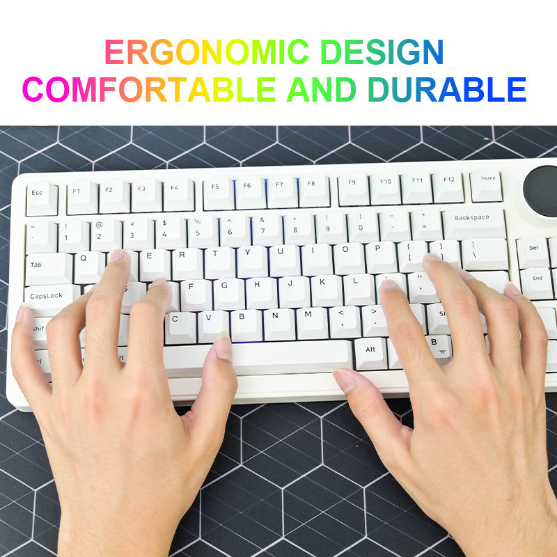 Mechanical Keyboard Supporting Wireless, Bluetooth, And USB Connectivity