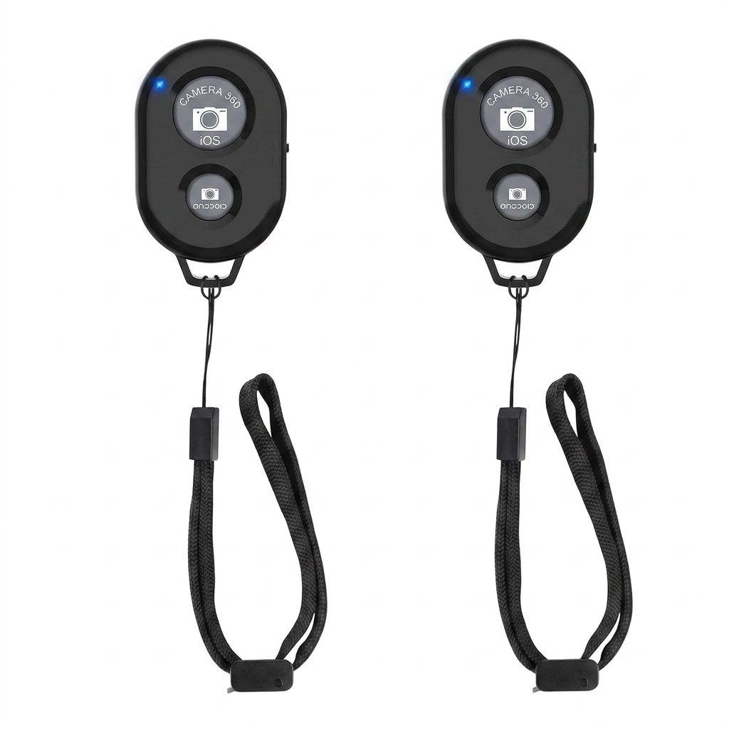 wireless camera remote shutter for smartphones 2 pack for easy photo and selfie capture