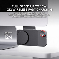Wireless charging desktop stand with modern design