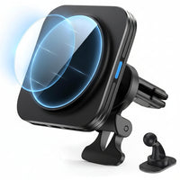 Wireless Charging Phone Holder for Vehicle Dashboard and Air Vent