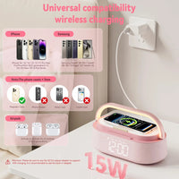 Bluetooth speaker with compatible wireless charging
