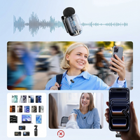 Wireless lapel mic with noise reduction support for clear voice