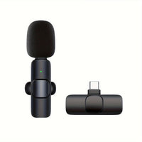 wireless lavalier microphone clip on