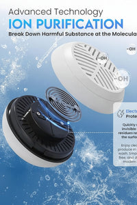 Wireless produce washing tool for fruits vegetables and rice