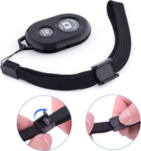 wireless shutter remote with wrist strap for secure and convenient use