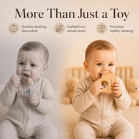 Wooden baby toys for nursery room play and daily baby activity