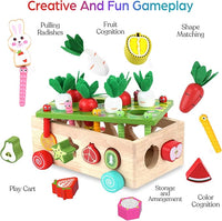 Wooden learning toy for fine motor skills montessori educational toy for toddlers