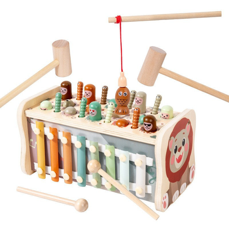 Wooden Montessori Toy For 1 Year Old Learning Play