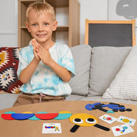 Wooden puzzle toy gift for kids educational learning toy for preschool