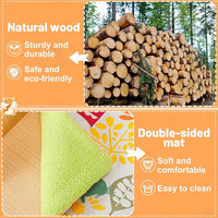 Wooden Rabbit Hideout House Multi-Level Design