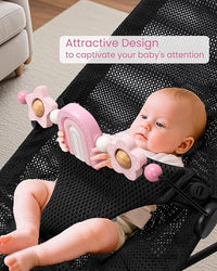 Wooden Toy Bar For Compatible Baby Bouncer Frame