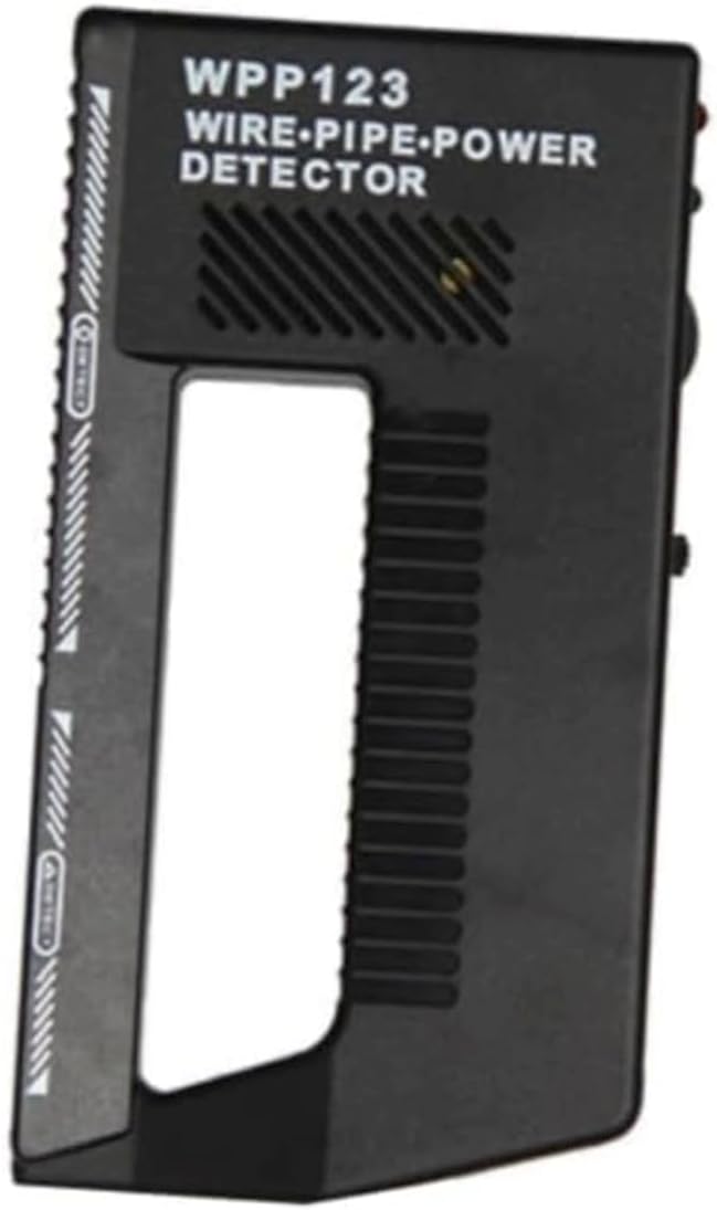 Visual LED Light and Audio Alert of WPP123 Wall Scanner Indicating Detection of Metal or Wood Studs