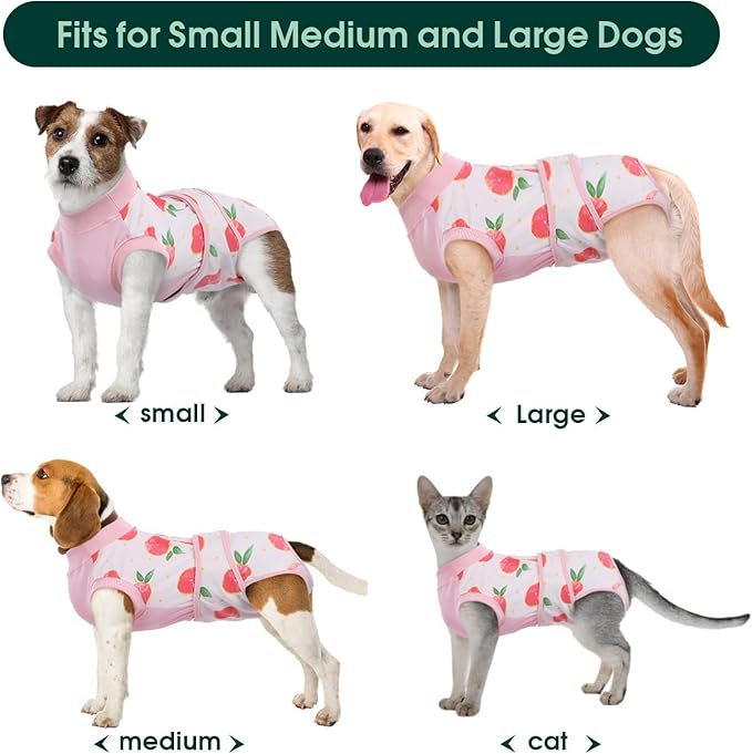 XL dog onesie for selected dogs based on size