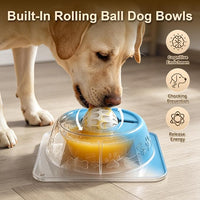 slow feeder bowl for bone broth, yogurt, and liquid treats