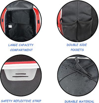 Youth baseball bag with padded, adjustable shoulder straps for comfort